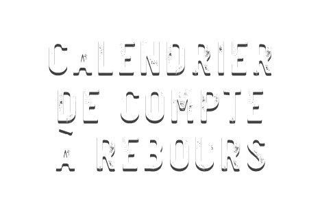 Calendrier de compte à rebours