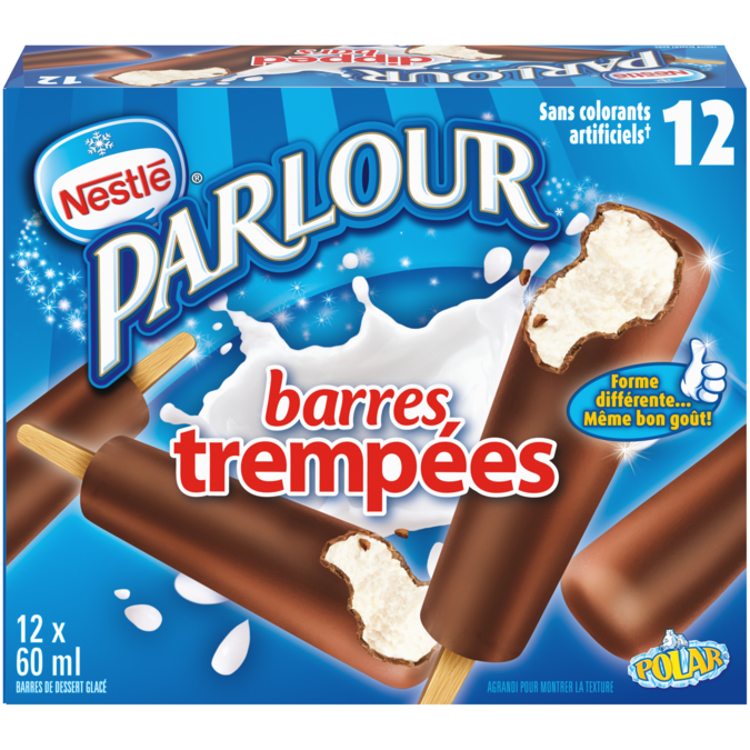 PARLOUR Dipped Frozen Dessert Bars 12 x 60 ml