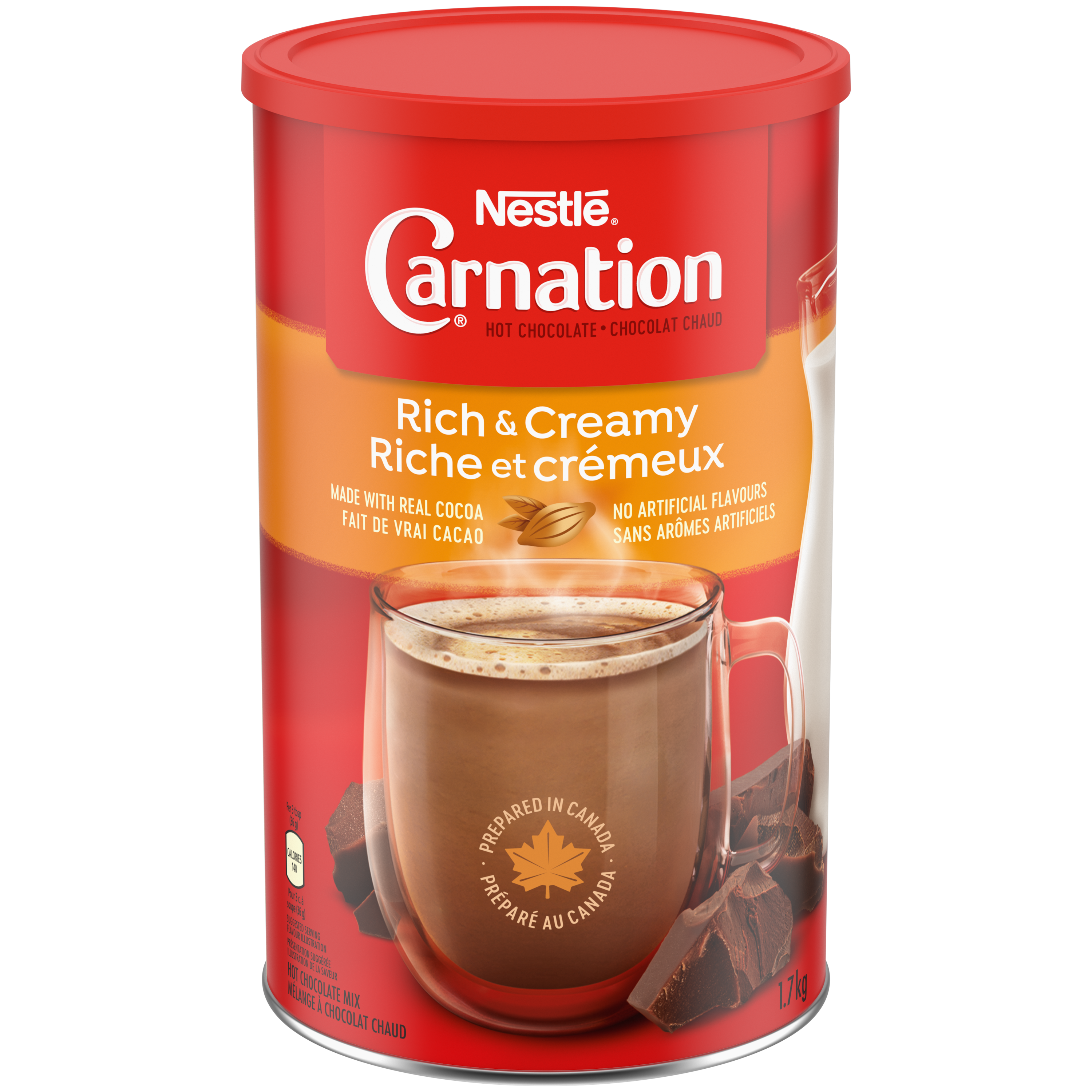  CARNATION Rich & Creamy Hot Chocolate Canister 1.7 kg