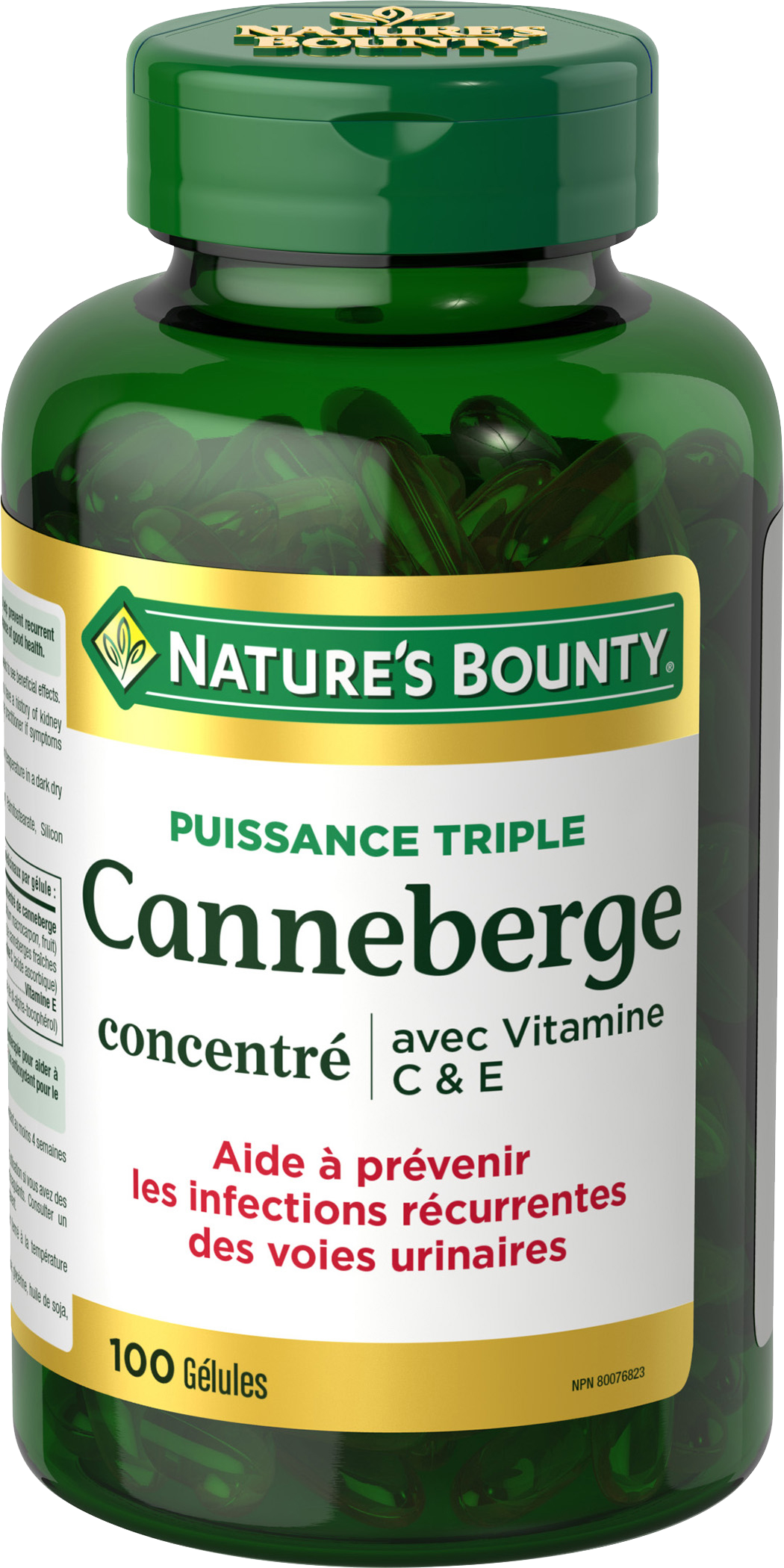 Canneberge avec Vitamine C & E