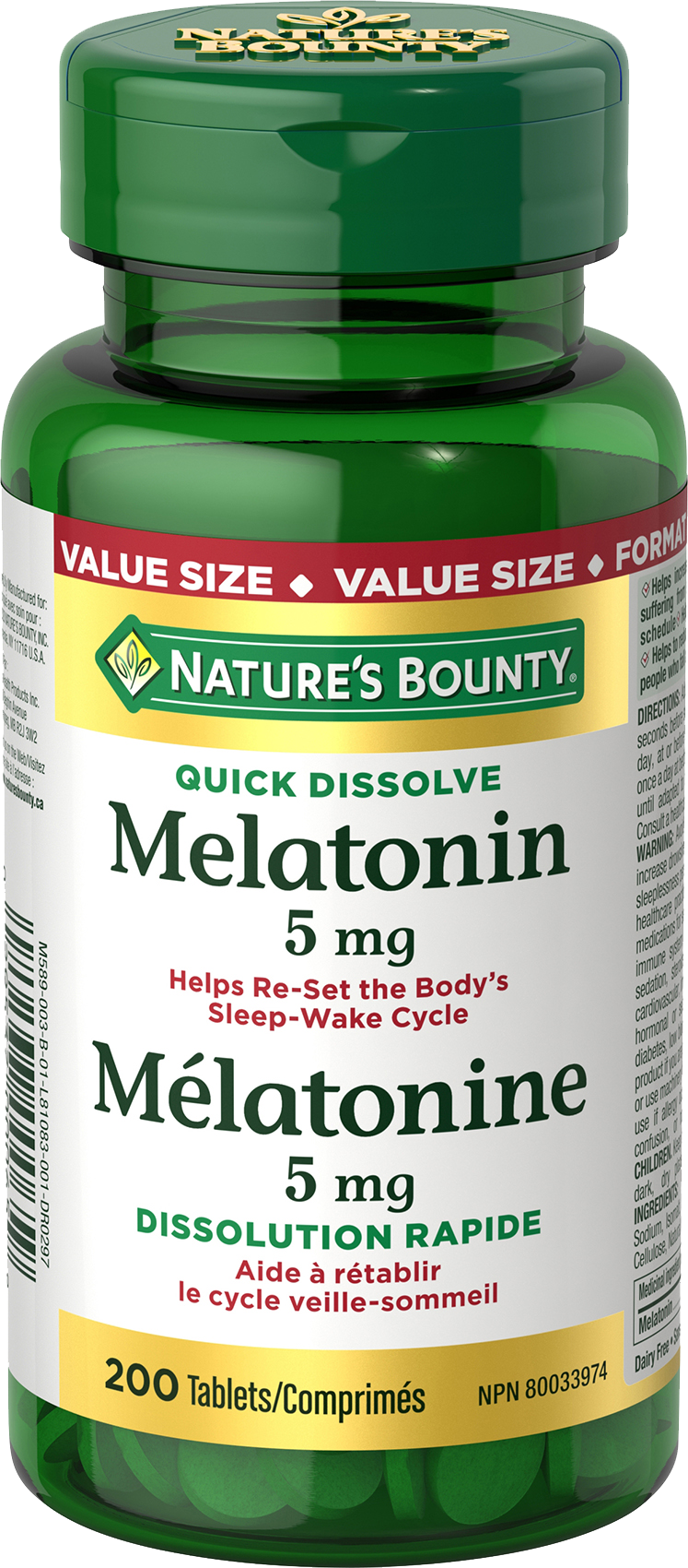 Melatonin 5 mg 200 tablets