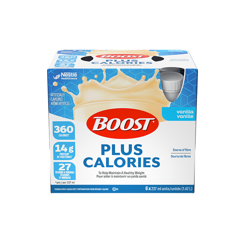 plus calories vanilla multipack