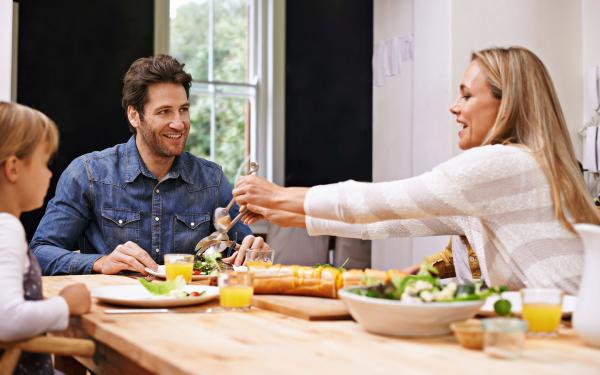 L'évolution de l'événement de manger.
