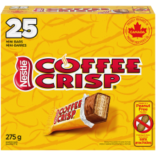 Coffee Crisp Snack Size 25ct Box