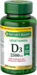 Végétarien Vitamine D3 2500 UI 270