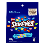 SMARTIES candy coated milk chocolate Family Pouch 400 g