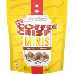 NESTLE COFFEE CRISP, Chocolate Minis, sachet refermable, 180 grammes.