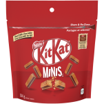 KIT KAT Chocolate Minis, sachet refermable, 104 grammes.