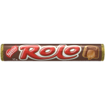 ROLO, morceaux de chocolat lisse et caramel, 52 grammes.