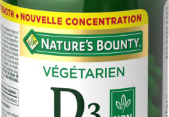 Végétarien Vitamine D3 2500 UI 270